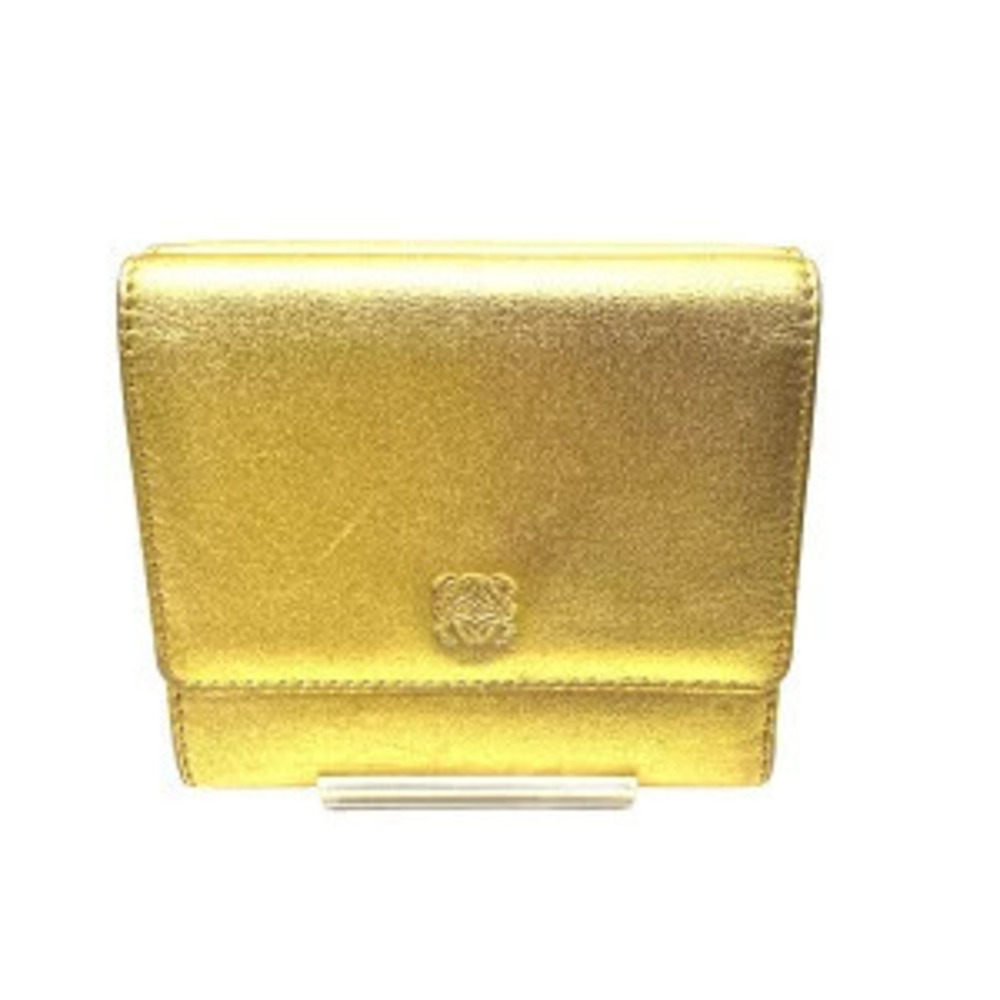 Loewe Tri fold Wallet Anagram Leather